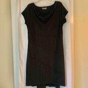 Royal Robbins black 'Essential Knee Length Dress'
